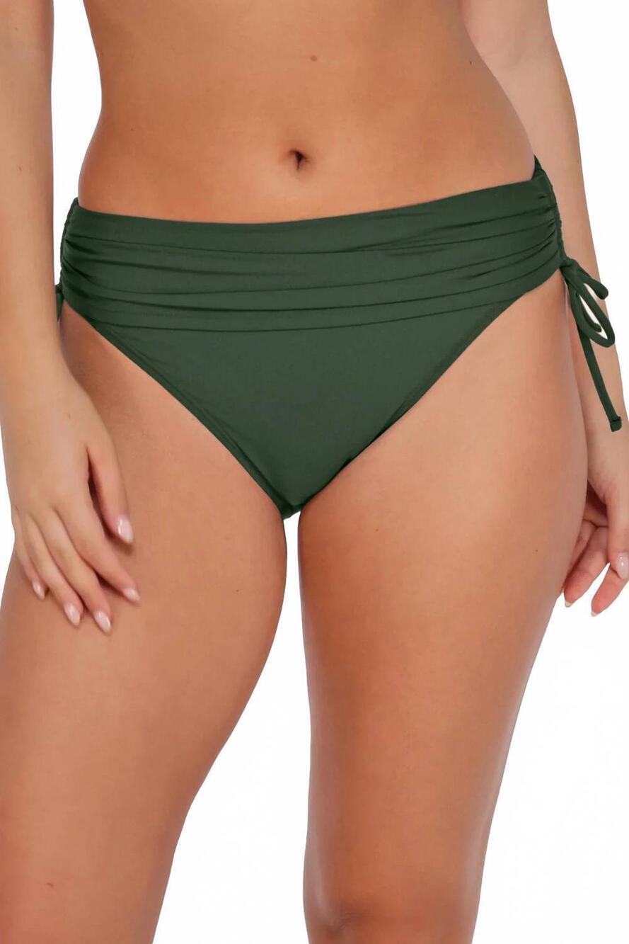 NEW PACIFICA BY SUNSETS darci high waist bottom in island green
